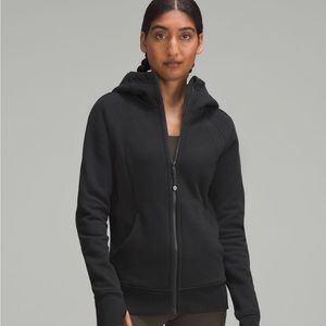 Lululemon scuba full zip hoodie. Black. Size 2.